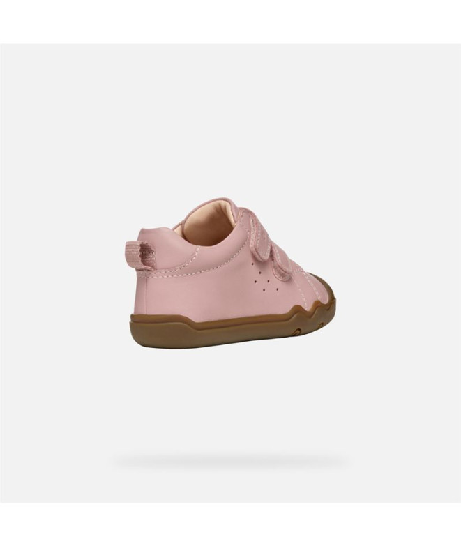Chaussures Fille Geox Steppieup Rose