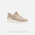 Chaussures Geox Spherica Plus Femme Lt Taupe/Oro