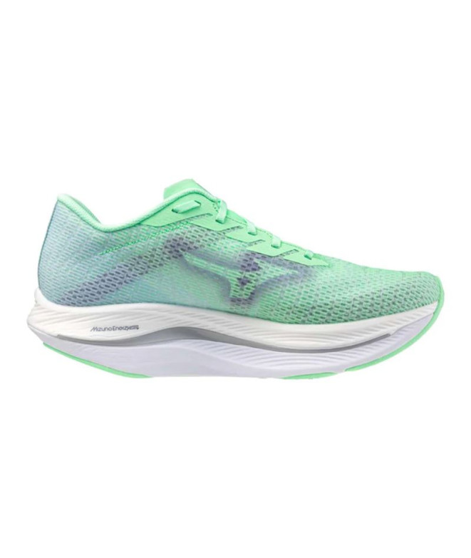 Zapatillas de Running Mizuno Wave Rebellion Flash 2 Hombre Verde claro
