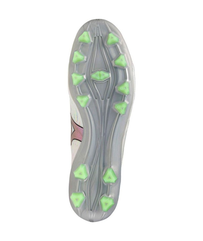 football Mizuno Bottes de Alpha Pro White