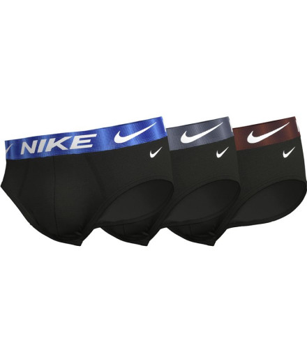 Slip Nike Homme Slip de hanche noir Pack