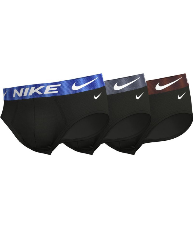 Calzoncillos Nike Hip Brief Hombre Negro Pack