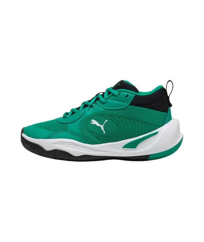 Sapatilhas de Basquetebol Puma Playmaker Pro Infantil Verde