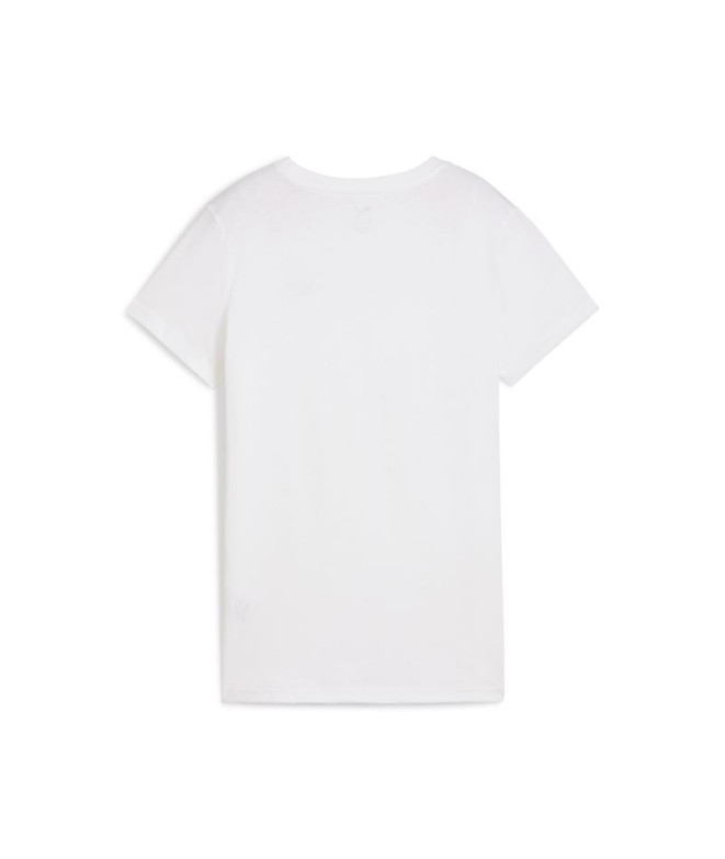Camiseta Mulher Puma Essentials pequeno com o...
