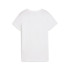 Camiseta Mulher Puma Essentials pequeno com o logótipo n.º 1 branco