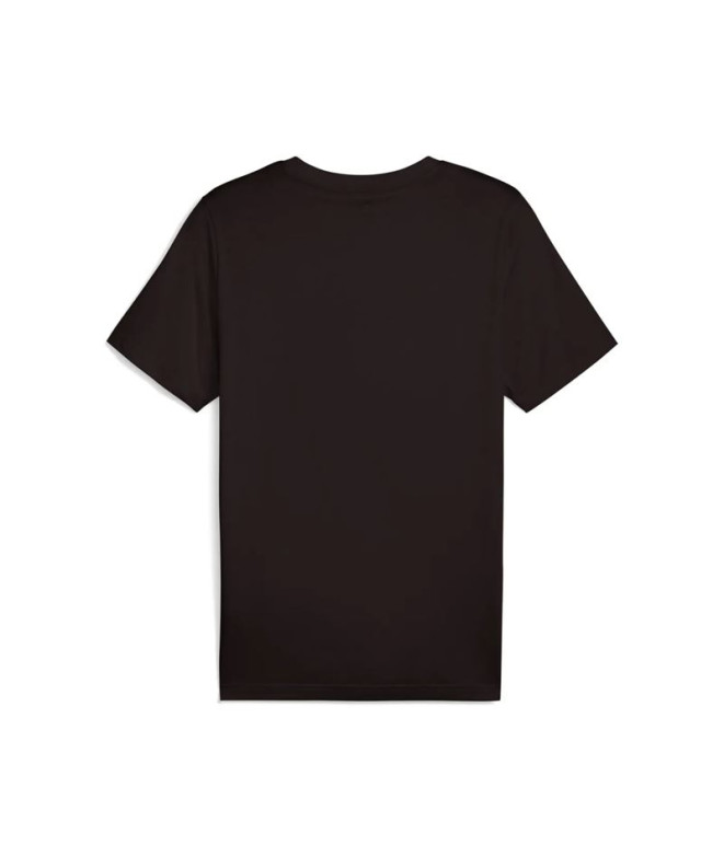 T-shirt Puma Graphics Multiple Cat Logo Tee Noir