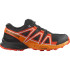 Chaussures de Trail Salomon Speedcross Enfant Noir/Rouge