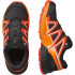 Sapatilhas de Trail Salomon Speedcross Infantil Preto/Vermelho