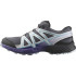Sapatilhas Montanha Salomon de Speedcross Turbulence/Ballad Blue/Liberty Infantil