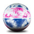 Bola Basquetebol Spalding de Tie Dye Sz6 Borracha Rosa/Azul