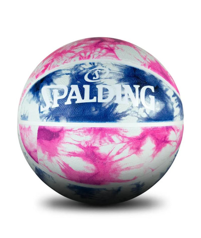 Balle Basket-ball Spalding de Tie Dye Sz6...