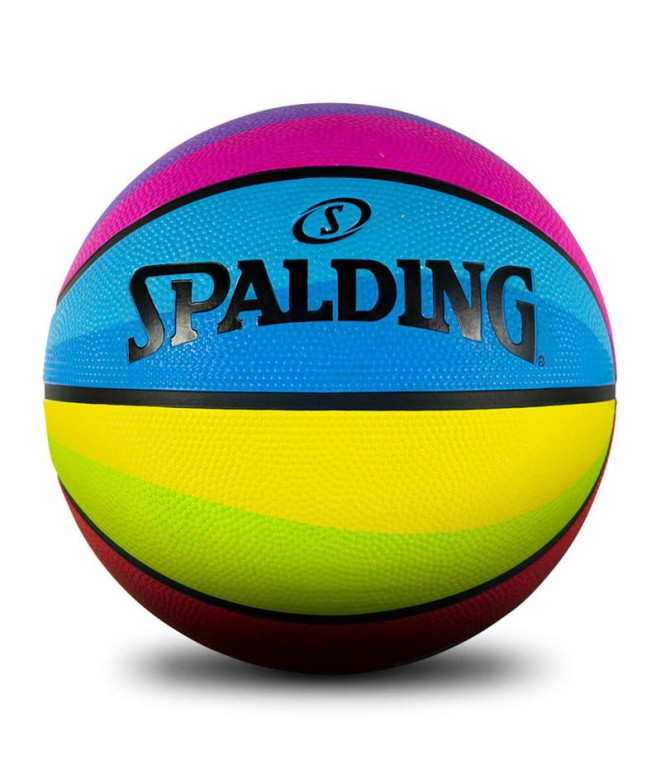 Bola Basquetebol Spalding de Rainbow Sz5 Rubber