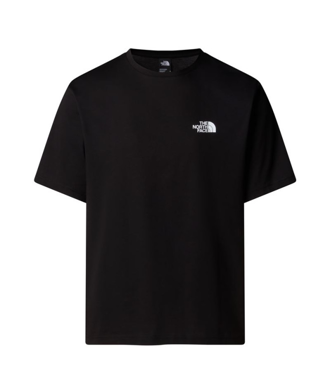 Camiseta The North Face Acampamento Homem Graphic Ss Preto