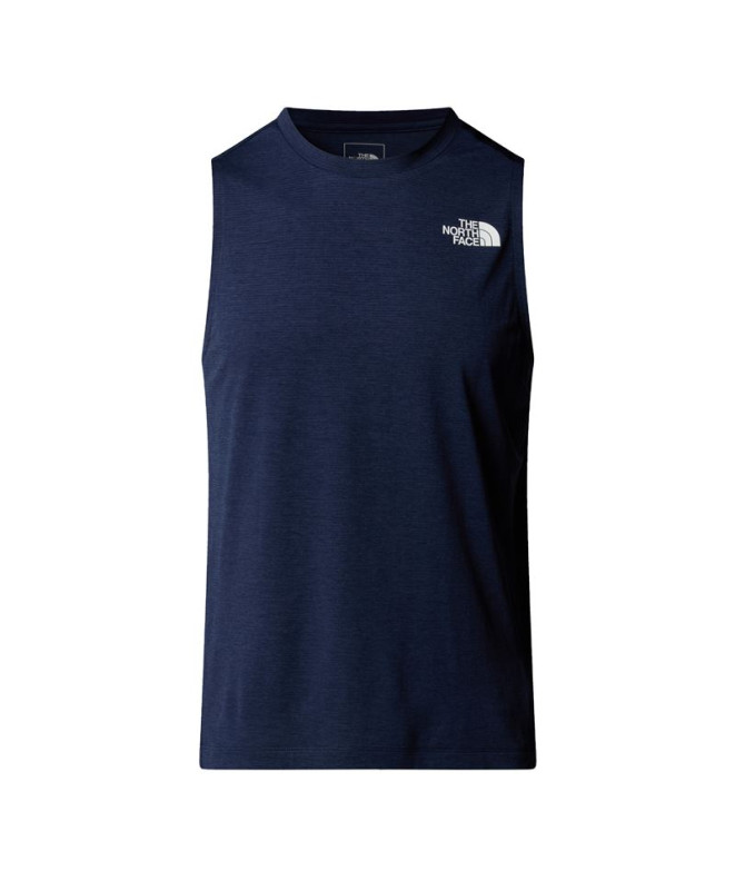 Camiseta de Montaña The north Face 24/7 Tank Hombre Azul