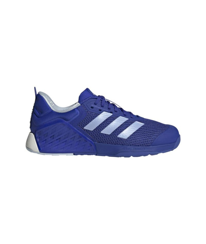 Zapatillas de Fitness adidas Dropset 3 Mujer Azul lúcido / Azul brillante metálico / Blanco tiza