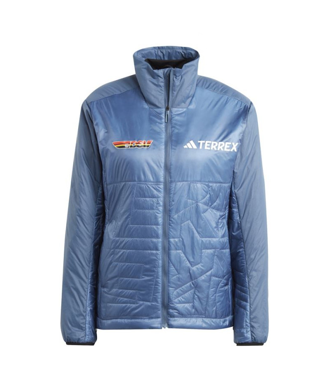 Chaqueta de Montaña adidas Terrex Xperior Varilite Primaloft Mujer Azul