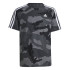 Camiseta adidas Essentials Allover Printed Infantil Gris