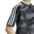 Camiseta adidas Essentials Allover Printed Infantil Gris