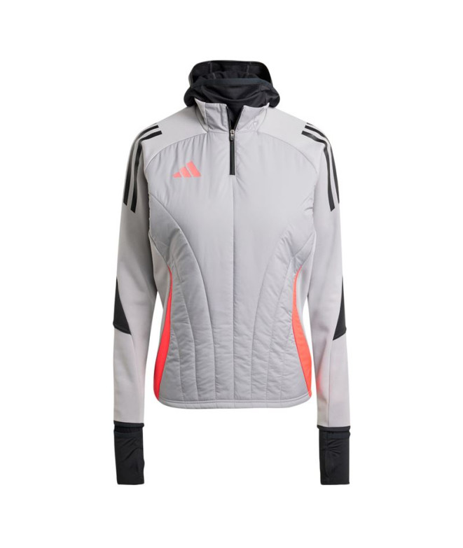 Sudadera de Fútbol adidas Tiro24 Competition Winterized Mujer Gris