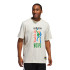 Camiseta de Baloncesto adidas Worldwide Hoops All Over Print Hombre Blanco Roto
