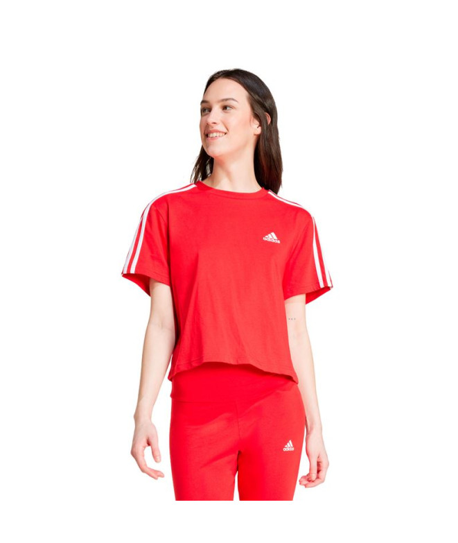T-shirt adidas Haut Femme Essentials 3 Stripes...