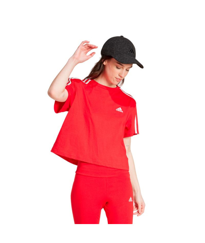T-shirt adidas Haut Femme Essentials 3 Stripes...