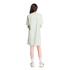 Vestido adidas Mulher Essentials 3-Stripes Single Jersey Boyfriend Verde