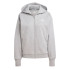 Casaco adidas Mulher All Szn Fleece Full-Zip ie Cinzento