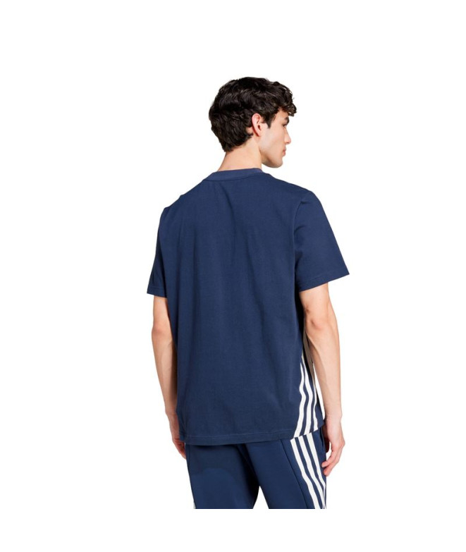 T-shirt adidas Homme Future Icons 3-Stripes Bleu