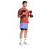 Calça Fitness adidas Homem de Gym+ 2In1 Short Azul/Preto
