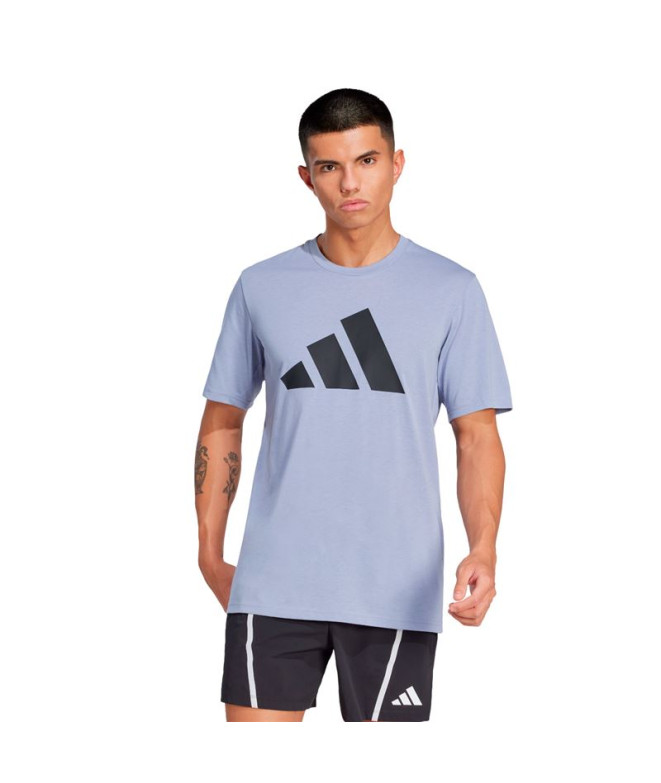 Camiseta Fitness adidas Homem de Tr-Es Fr Logo...