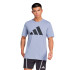 Camiseta Fitness adidas Homem de Tr-Es Fr Logo Violet/Black