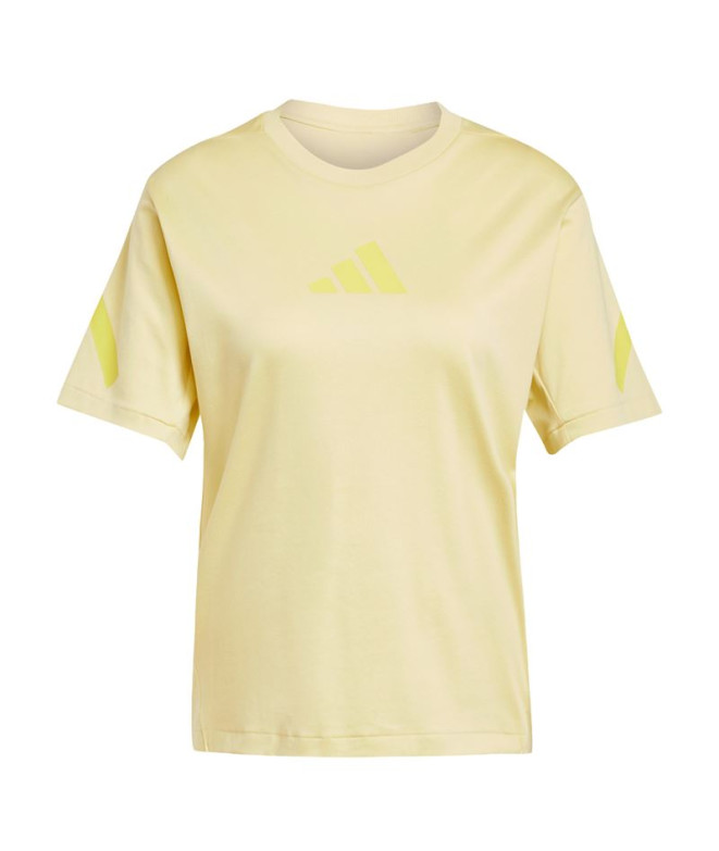 Camiseta adidas Mulher Z.N.E. Azul menta