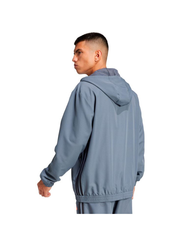 Moletom Futebol adidas Homem de Tiro Es Hood Blue