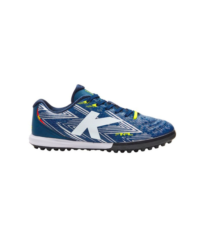 Botas De Fútbol Kelme Final Turf Indigo y Lima