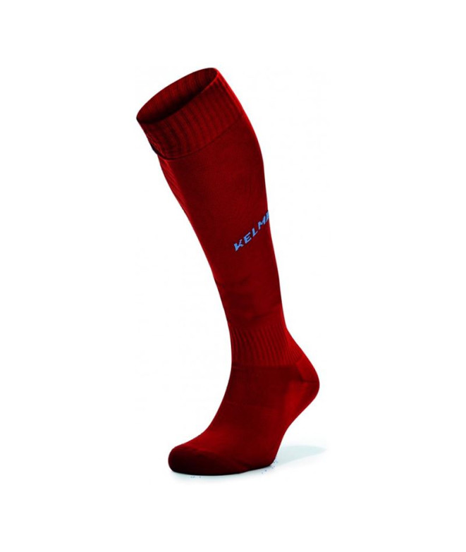Calcetines de Futbol Kelme Long Sock One Granate y Celeste