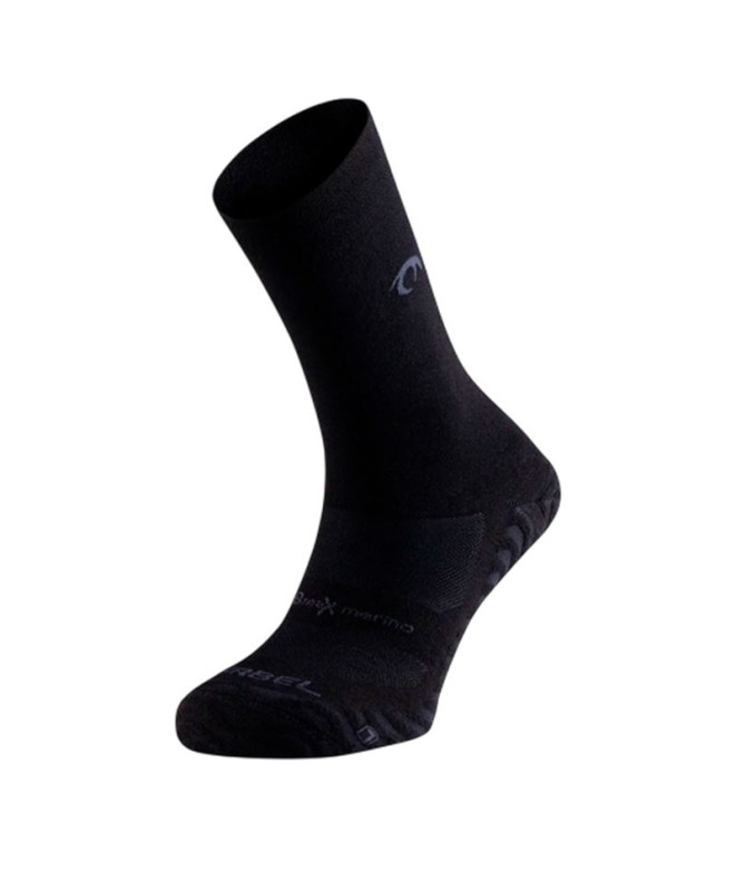 Calcetines de Running Lurbel Essence Merino Five Negro/Marengo