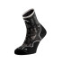 Meias de Trail Lurbel Desafio Blur Four Preto/Cinza Gelo