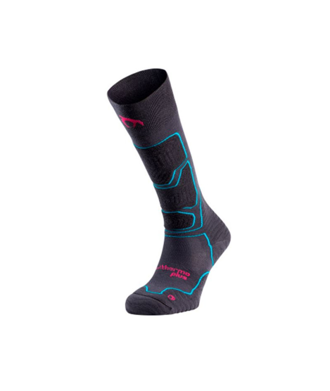 Calcetines de Running Lurbel Bernina Six Marengo/Turquesa