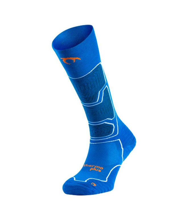 Calcetines de Running Lurbel Bernina Six Azul Royal/Blanco