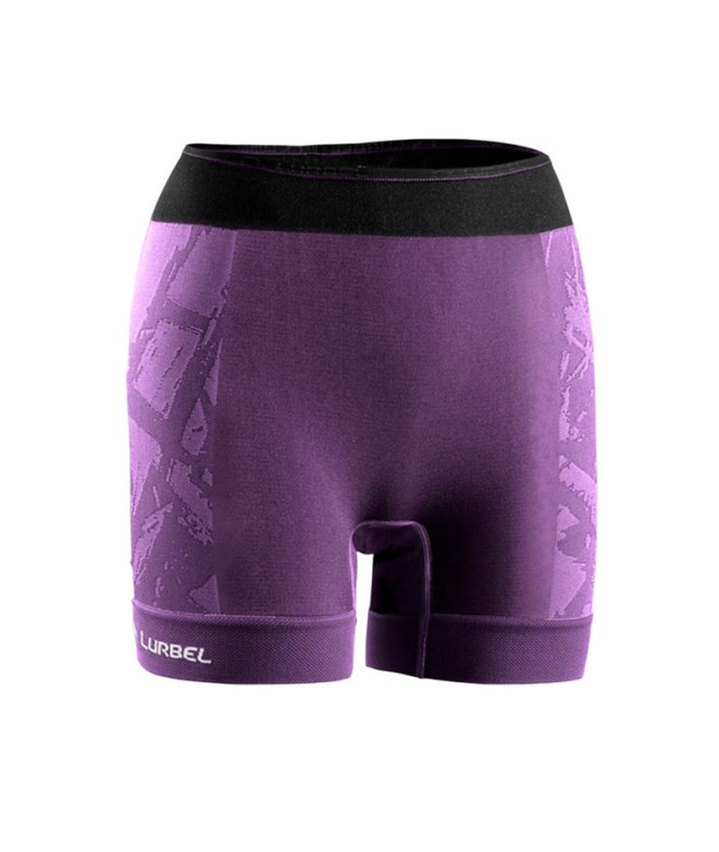 Calça de Trail Lurbel Spirit Blur Shorts W Mulher Violeta/Preto