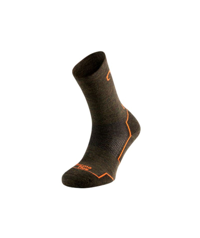 Calcetines de Running Lurbel Agres Six Sottobosco/Naranja