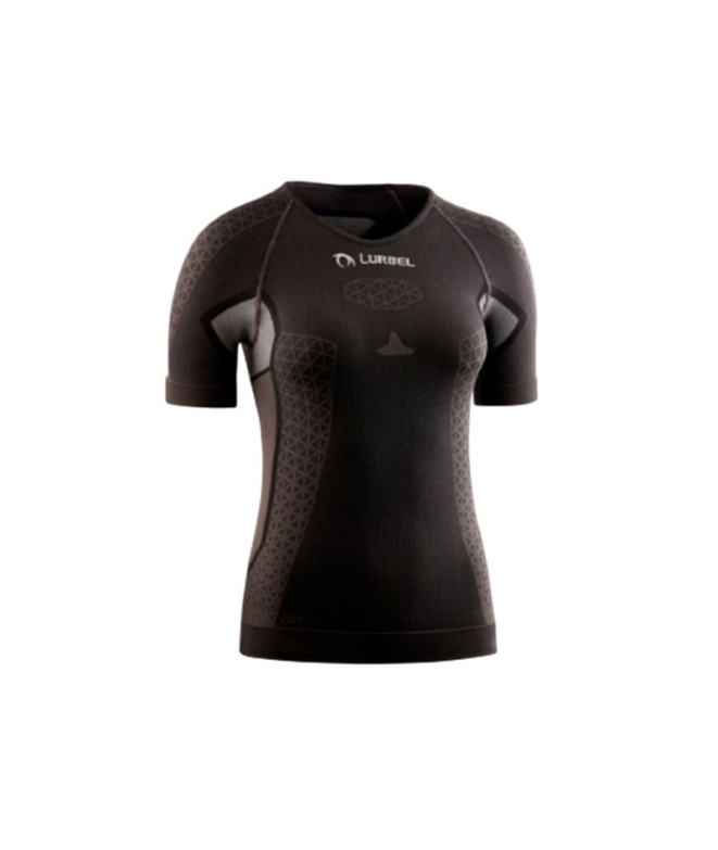 Camiseta de Running Lurbel Cristallo Manga Curta W Mulher Marengo