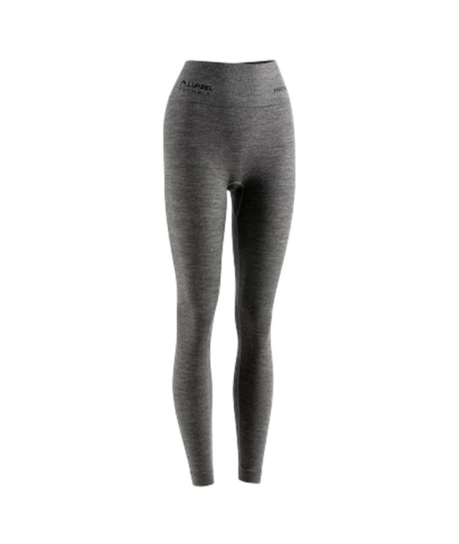 Calça de Running Lurbel Merino Pants W Mulher Cinza