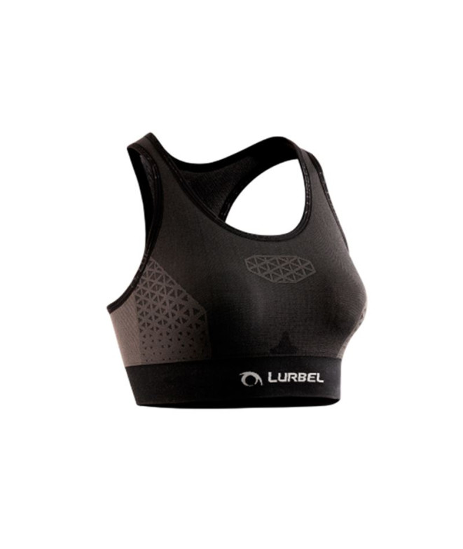 Sujetador Deportivo de Trail Lurbel Cristallo Top Mujer Marengo