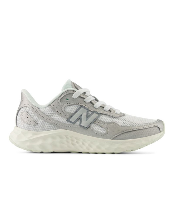 Zapatillas Running New Balance Fresh Foam Arishi V4 Mujer Silver Metallic