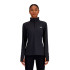 Moletom New Balance Sport Essentials Space Dye Quarter Zip Mulher
