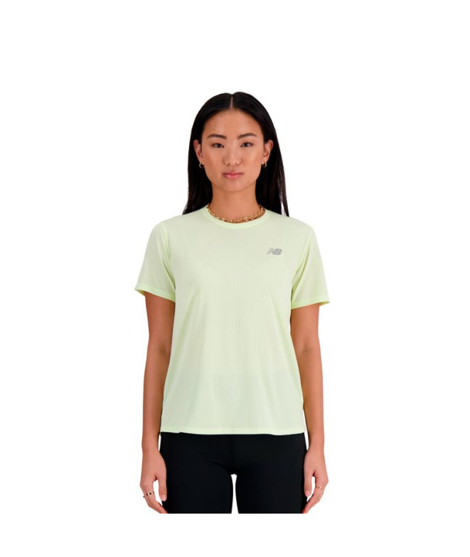 Camiseta New Balance Mulher Atletismo Lh3