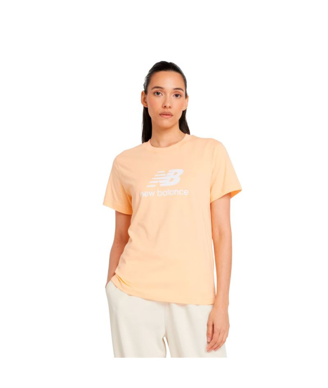 Camiseta New Balance Logótipo da camisola Sport Essentials Mulher