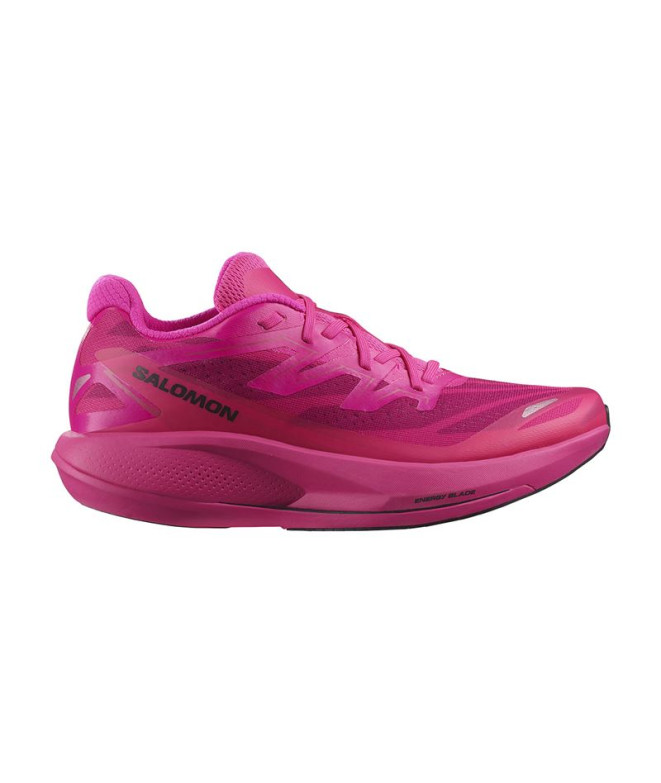 Chaussures Running Salomon de Phantasm 2 Pink G/Vivacious/Blac Femme